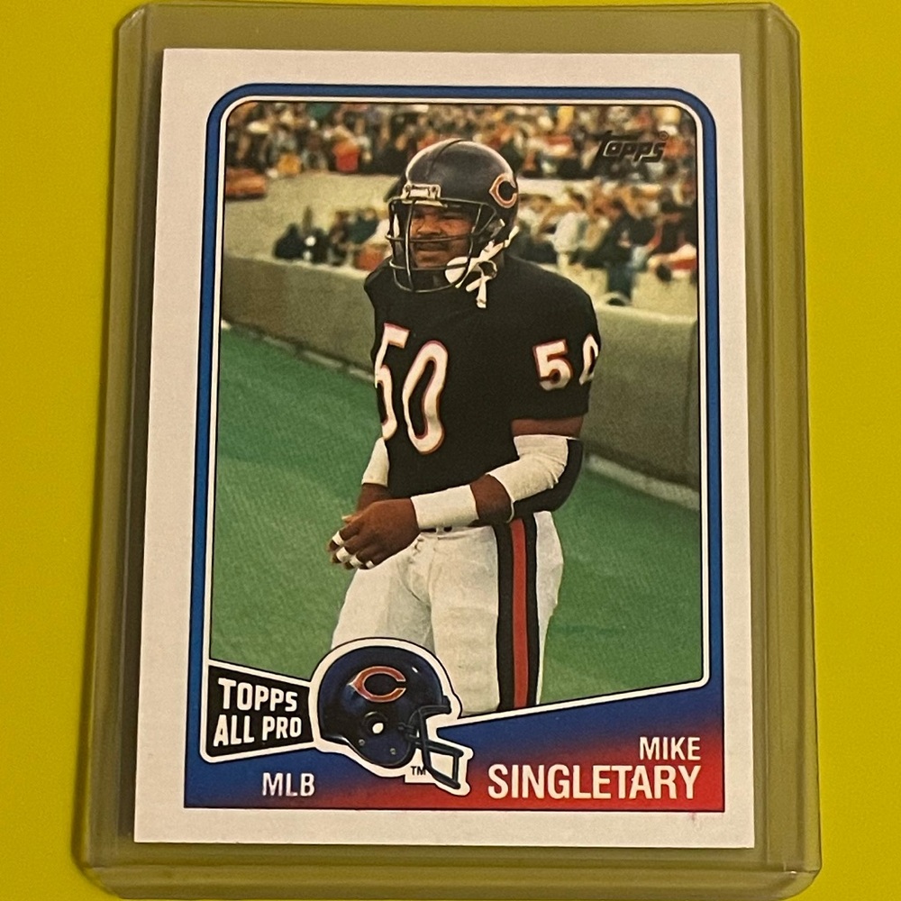 Mike Singletary #82 [All-Pro] 1988 Topps Football Trading Card